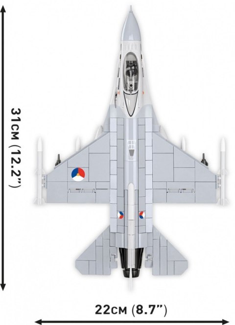 Klocki F-16 AM Fighting Falcon 425 klocków Cobi Klocki