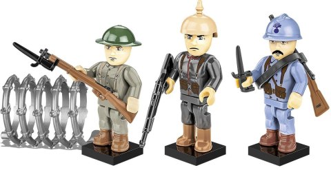 Klocki Great War 3 figurki 35 klocków Cobi Klocki