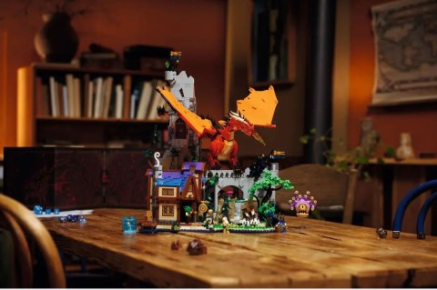 Klocki Ideas 21348 Dungeons & Dragons: Opowieść czerwonego smoka LEGO