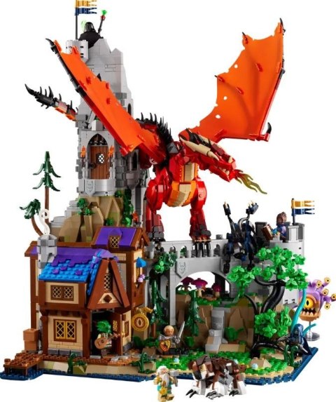 Klocki Ideas 21348 Dungeons & Dragons: Opowieść czerwonego smoka LEGO