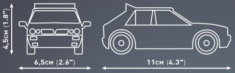 Klocki Lancia Delta HF Integrale Cobi Klocki