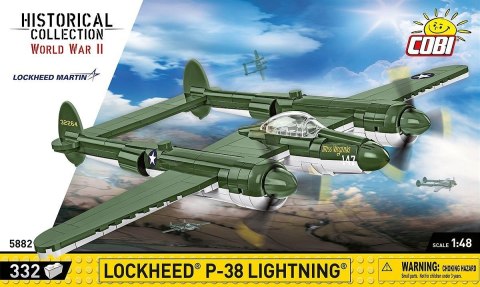 Klocki Lockheed P-38 Lightning 332 klocki Cobi Klocki