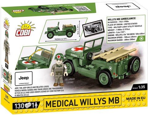 Klocki Medical Willys MB Cobi Klocki