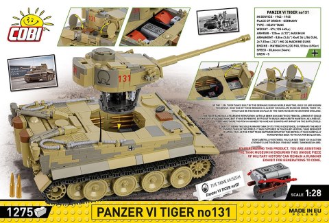 Klocki Panzer VI Tiger no131 Cobi Klocki