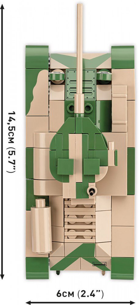 Klocki Renault R35 - Valentine IX - Panzer I Cobi Klocki