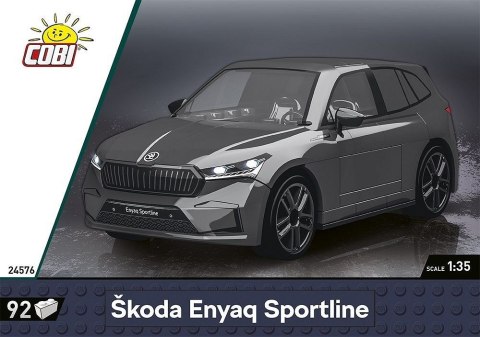 Klocki Skoda Enyaq Sportline 102 klocki Cobi Klocki