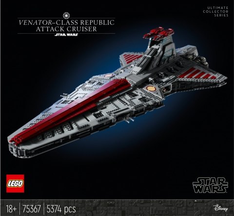 Klocki Star Wars 75367 Gwiezdny Niszczyciel typu Venator LEGO