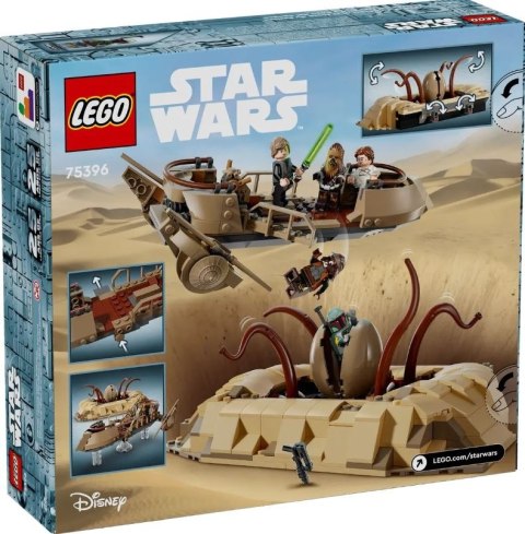 Klocki Star Wars 75396 Pustynna barka i jama sarlacca LEGO