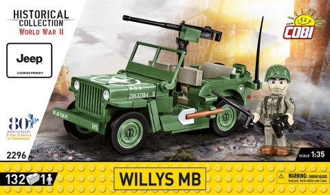 Klocki Willys MB 132 elementy Cobi Klocki