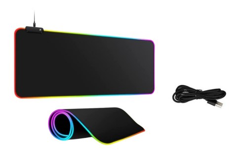 Podkładka Pod Mysz Klawiaturę Z Oświetleniem LED 30x80cm LEAN Toys