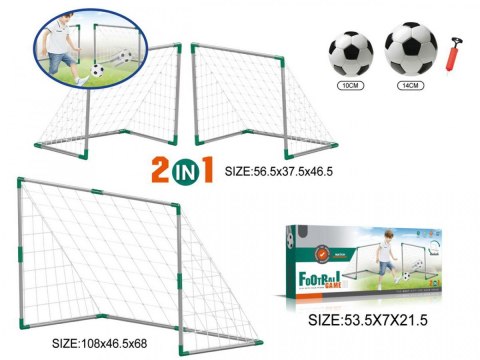 Zestaw piłkarski 2w1 z bramką Madej