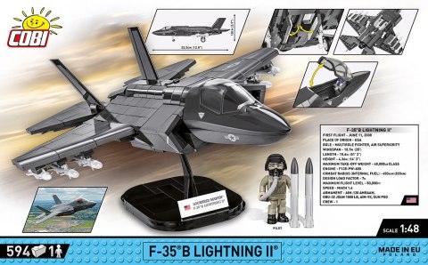 Klocki Armed Forces F-35B Lightning II 594 klocków Cobi Klocki