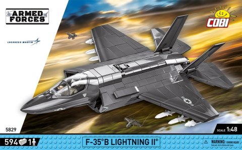 Klocki Armed Forces F-35B Lightning II 594 klocków Cobi Klocki