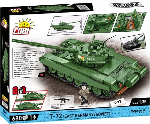 Klocki Armed Forces T-72 (East Germany/Soviet) Cobi Klocki