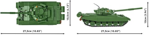 Klocki Armed Forces T-72 (East Germany/Soviet) Cobi Klocki