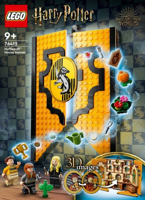 Klocki Harry Potter 76412 Flaga Hufflepuffu LEGO