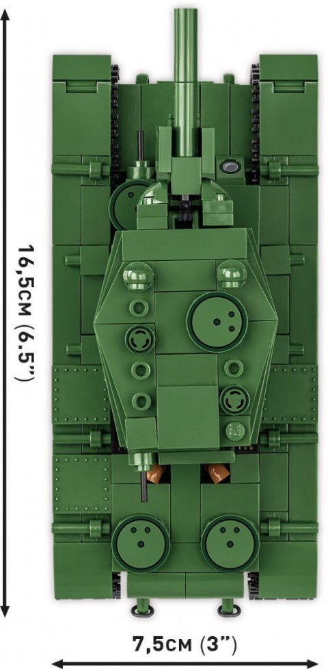 Klocki Historical Collection WWII KV-2 Cobi Klocki