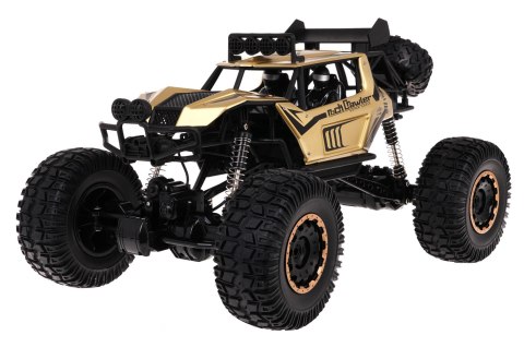 Metalowy Mega Crawler 1:8 Złoty