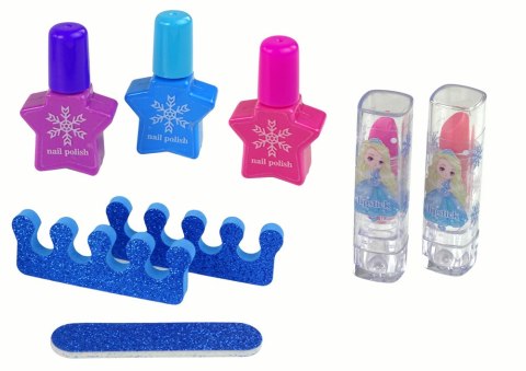 Zestaw Piękności w Kuferku Niebieski Kosmetyki LEAN Toys