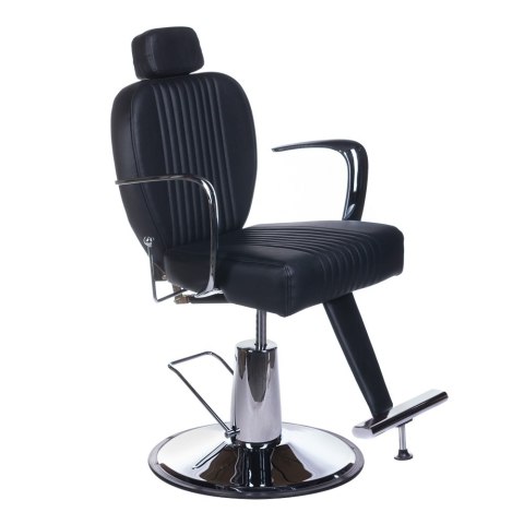 Fotel barberski OLAF BH-3273 Czarny