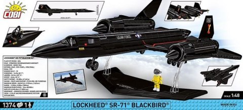 Klocki Samolot Lockheed SR-71 1374 elementów Cobi Klocki