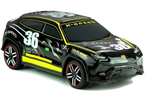 Auto Zdalnie Sterowane Sportowe Pilot R/C Czarne LEAN Toys