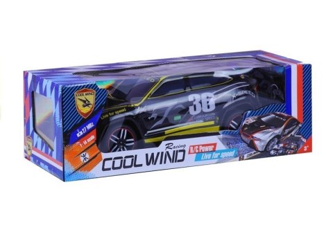 Auto Zdalnie Sterowane Sportowe Pilot R/C Czarne LEAN Toys