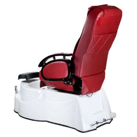 Fotel do pedicure z masażem BR-3820D Bordowy