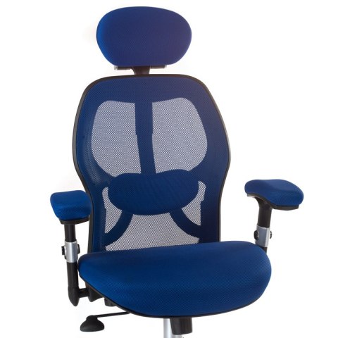 Fotel ergonomiczny CorpoComfort BX-4144 Niebieski