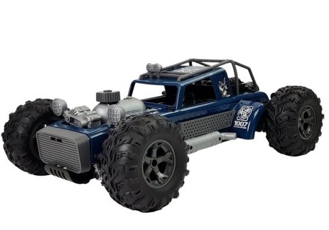 Auto Buggy Zdalnie Sterowany 1:12 2.4G Niebieski 20 km/h Para Wodna LEAN Toys