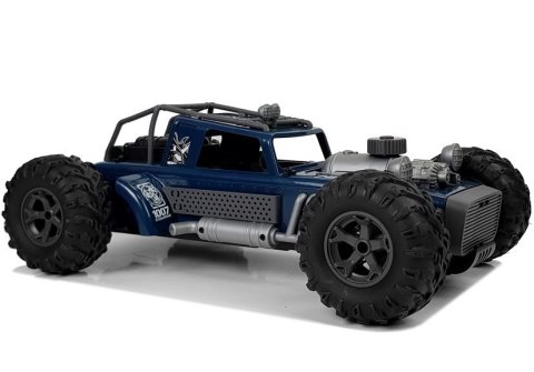 Auto Buggy Zdalnie Sterowany 1:12 2.4G Niebieski 20 km/h Para Wodna LEAN Toys