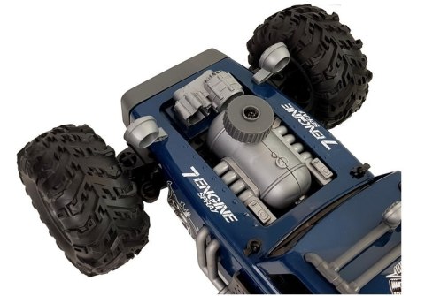 Auto Buggy Zdalnie Sterowany 1:12 2.4G Niebieski 20 km/h Para Wodna LEAN Toys