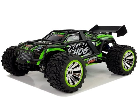 Auto Off-Road Zdalnie Sterowane Zielone 2.4G 1:18 35 km/h Kontrola Prędkości LEAN Toys