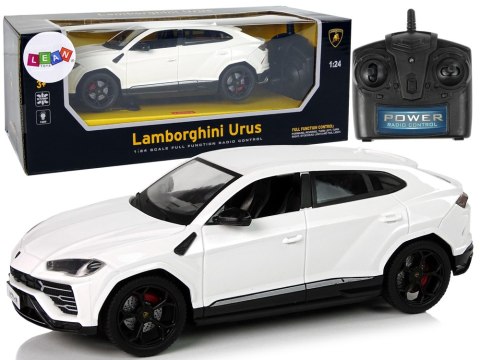 Auto R/C 1:24 Lamborghini Urus Biały 2.4 G Światła LEAN Toys