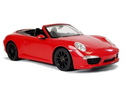 Auto R/C Porsche 911 Rastar 1:14 Czerwone na pilota Rastar