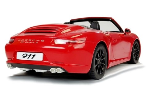 Auto R/C Porsche 911 Rastar 1:14 Czerwone na pilota Rastar