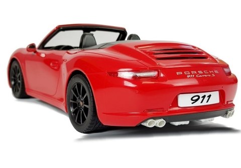 Auto R/C Porsche 911 Rastar 1:14 Czerwone na pilota Rastar