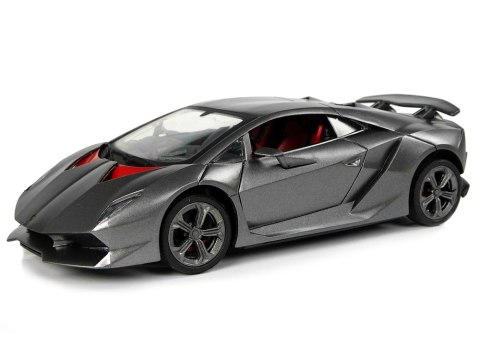 Auto Sportowe R/C 1:24 Lamborghini Srebrne 2.4 G Światła LEAN Toys