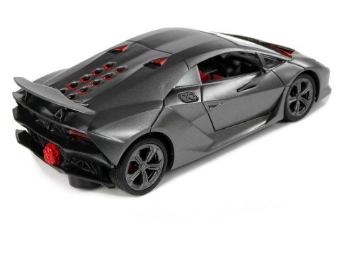 Auto Sportowe R/C 1:24 Lamborghini Srebrne 2.4 G Światła LEAN Toys