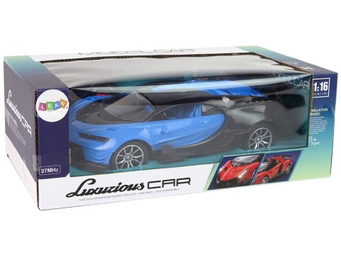 Auto Sportowe R/C Akumulator USB Zdalnie Sterowane Światła LEAN Toys