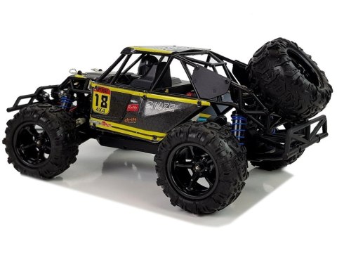 Auto Terenowe Buggy Zdalnie Sterowane 1:18 Żółty ENOZE 9303E 45 km/h LEAN Toys