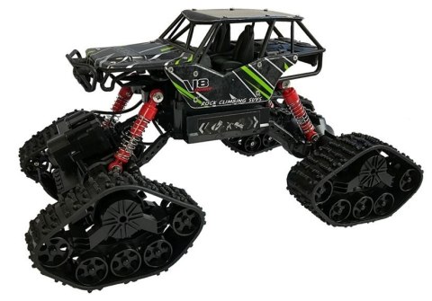 Auto Zdalnie Sterowane Terenowe R/C Zielony 4x4 LEAN Toys