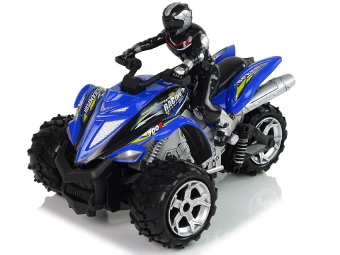 Quad Rock Crawler Trójkołowy Zdalnie Sterowany 1:12 2,4G Niebieski LEAN Toys