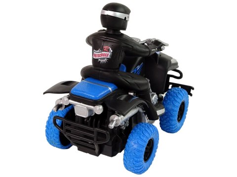 Quad Zdalnie Sterowany Niebieski 27 Mhz 1:18 Na Baterie LEAN Toys