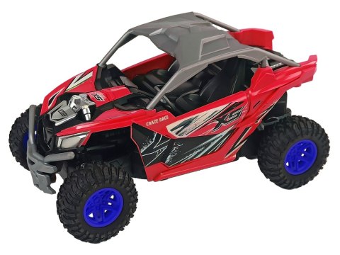 Terenowe Auto Cross Country Zdalnie Sterowane Pilot 27 MHz Czerwone LEAN Toys