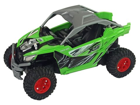 Terenowe Auto Cross Country Zdalnie Sterowane Pilot 27 MHz Zielone LEAN Toys