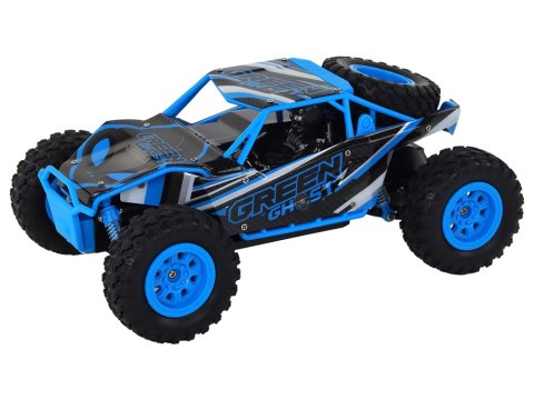 Autko Terenowe Zdalnie Sterowane R/C 1:24 Niebieskie LEAN Toys