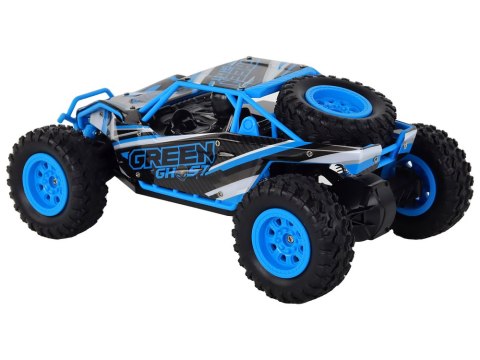 Autko Terenowe Zdalnie Sterowane R/C 1:24 Niebieskie LEAN Toys