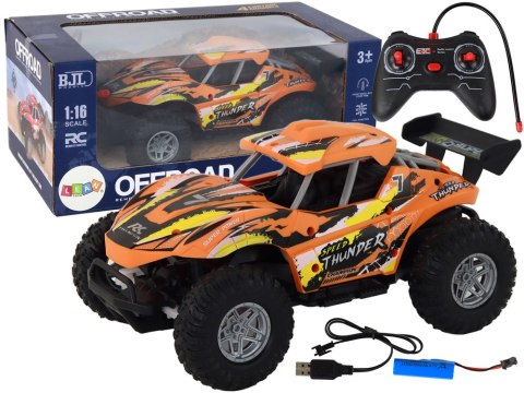 Auto 1:16 Zdalnie Sterowane Off-Road Samochód Terenowy RC LEAN Toys