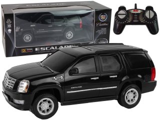 Auto Cadillac Escalade R/C Czarny Światła Dźwięk 1:16 LEAN Toys